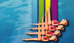 Nataci&oacute;n Sincronizada en la CD Amaya